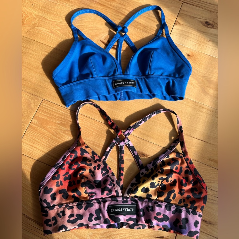 Savage X Fenty Spotlight Low Impact Sports Bra - like new